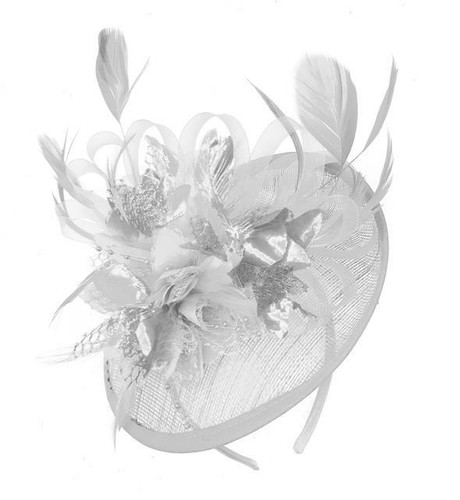 Sinamay saucer disc wedding - saucer,