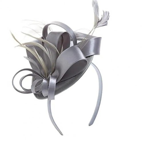 Big saucer sinamay headband - saucer,