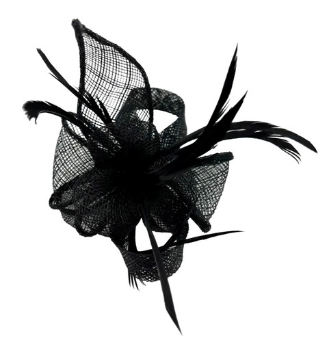 Small fascinator feather - fascinator,