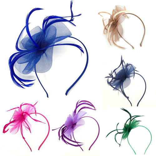 Feather looped headband alice - looped,