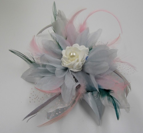 New silver grey layered fabric - silver,