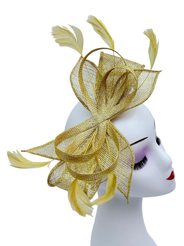 Women sinamay bow loops - women,