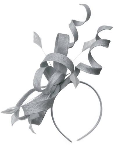 Large swirl loop sinamay - swirl,