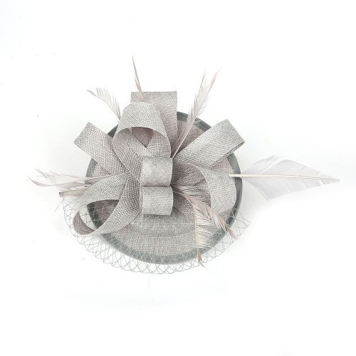 Elegant looped headband - looped, veil