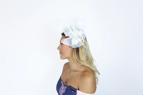 Ladies small looped fascinator - ladies,