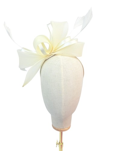 Women fascinator hat flower - fascinator,