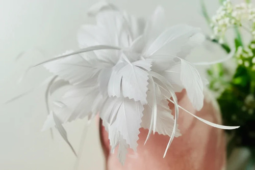Women flower feather - women,