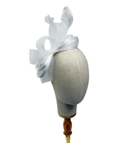 Feather looped headband - headband, alice