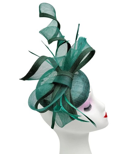 Large fascinator headband - large, clip