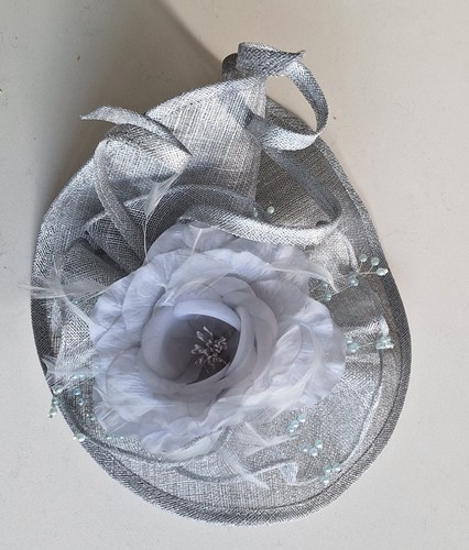Silver grey hat - silver,
