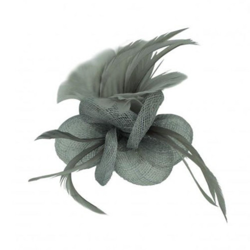 Small twisted flower feather - small,