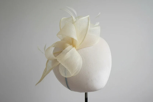 Ladies sinamay curls bow - ladies,