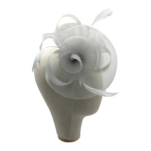 Women triple flower fascinator - women,