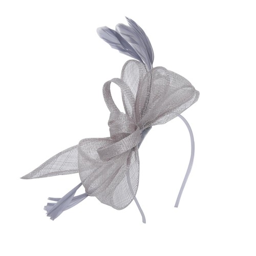 Elegant looped fascinator - looped,