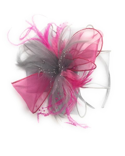 Chiffon feather hair - feather,