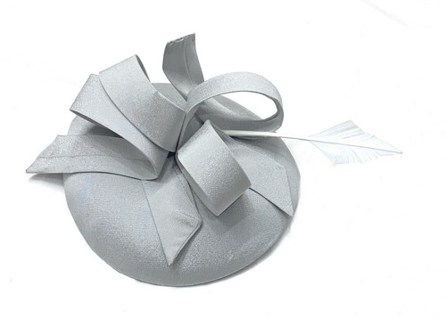 Sinamay fabric pillbox hat - fabric,